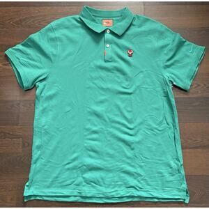 Nike Tiger Woods Frank Masters Green Golf Polo Shirt, Size Large NWOT CJ0880-370